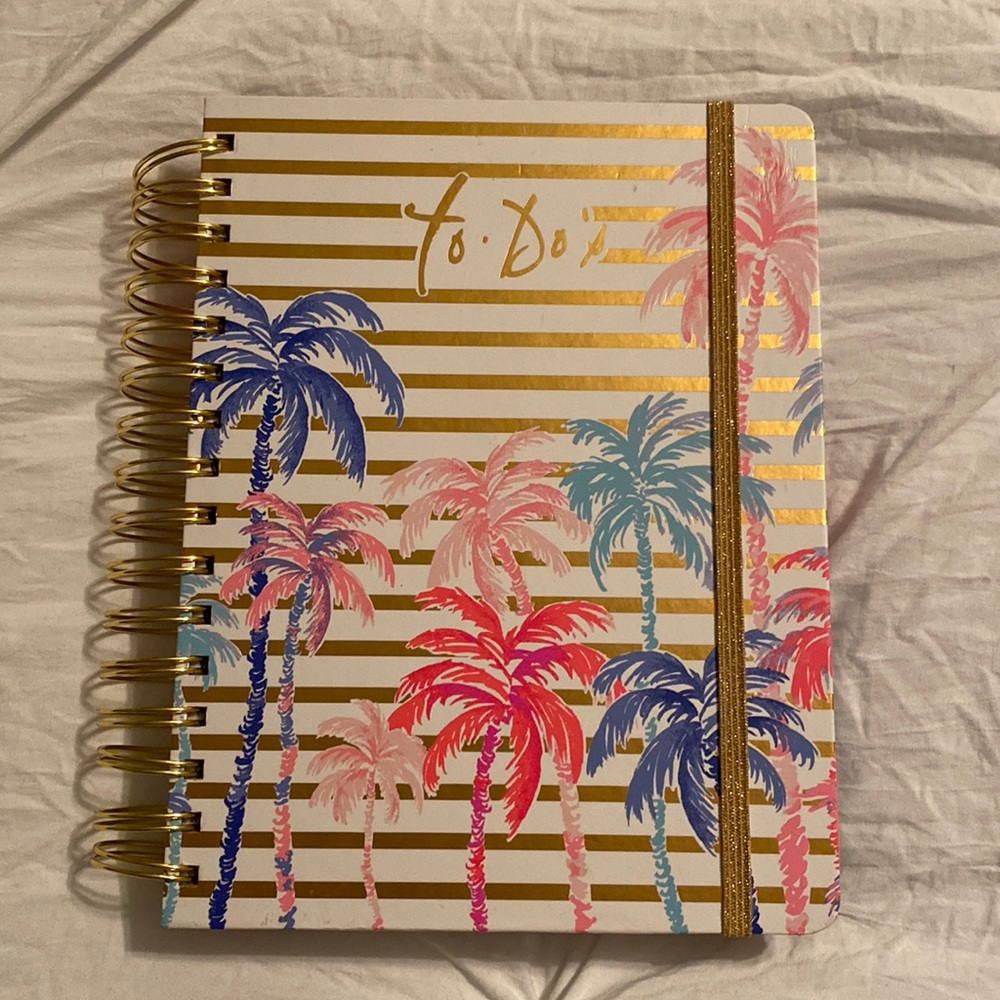 Colorful Palm Tree To-Do Notebook